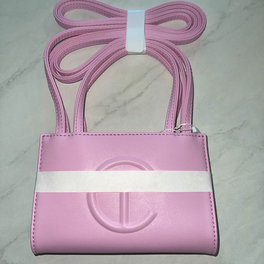 Pink telfar bag (100% authentic)